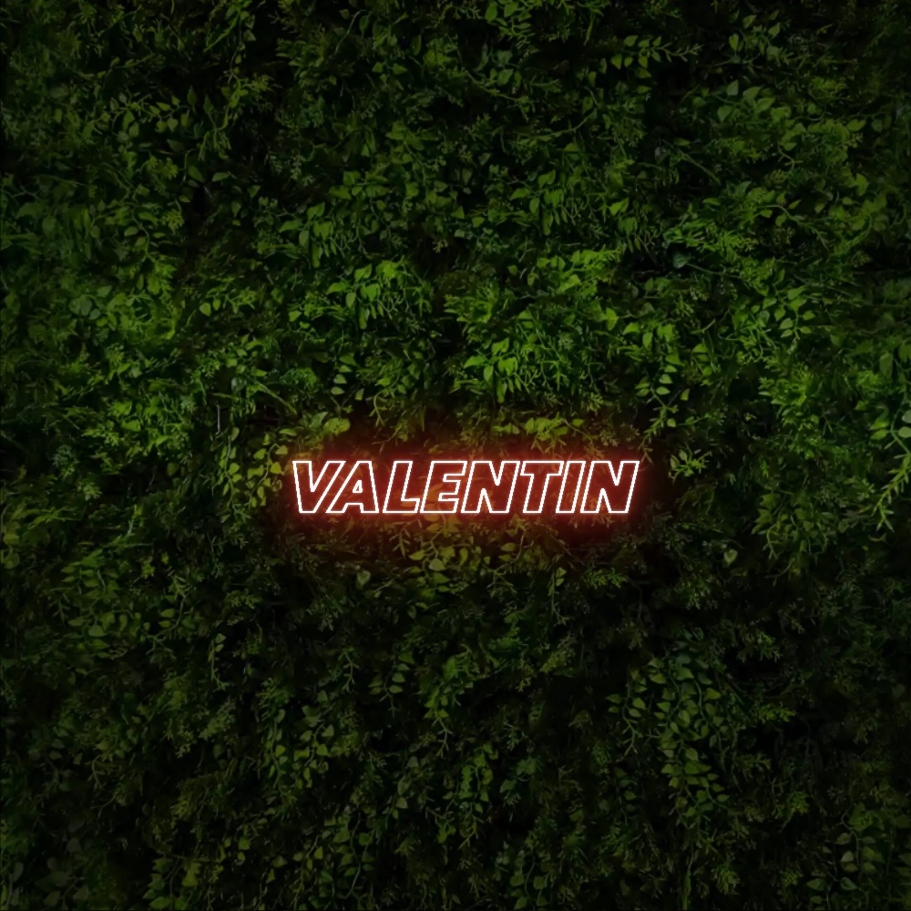 Valentin – Neon Sign