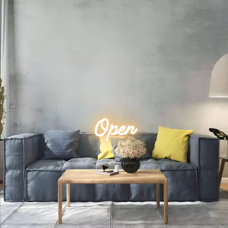 Open – Neon Sign