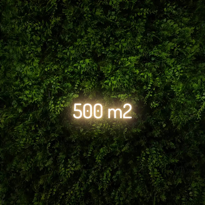 500 m2 – Neon Sign
