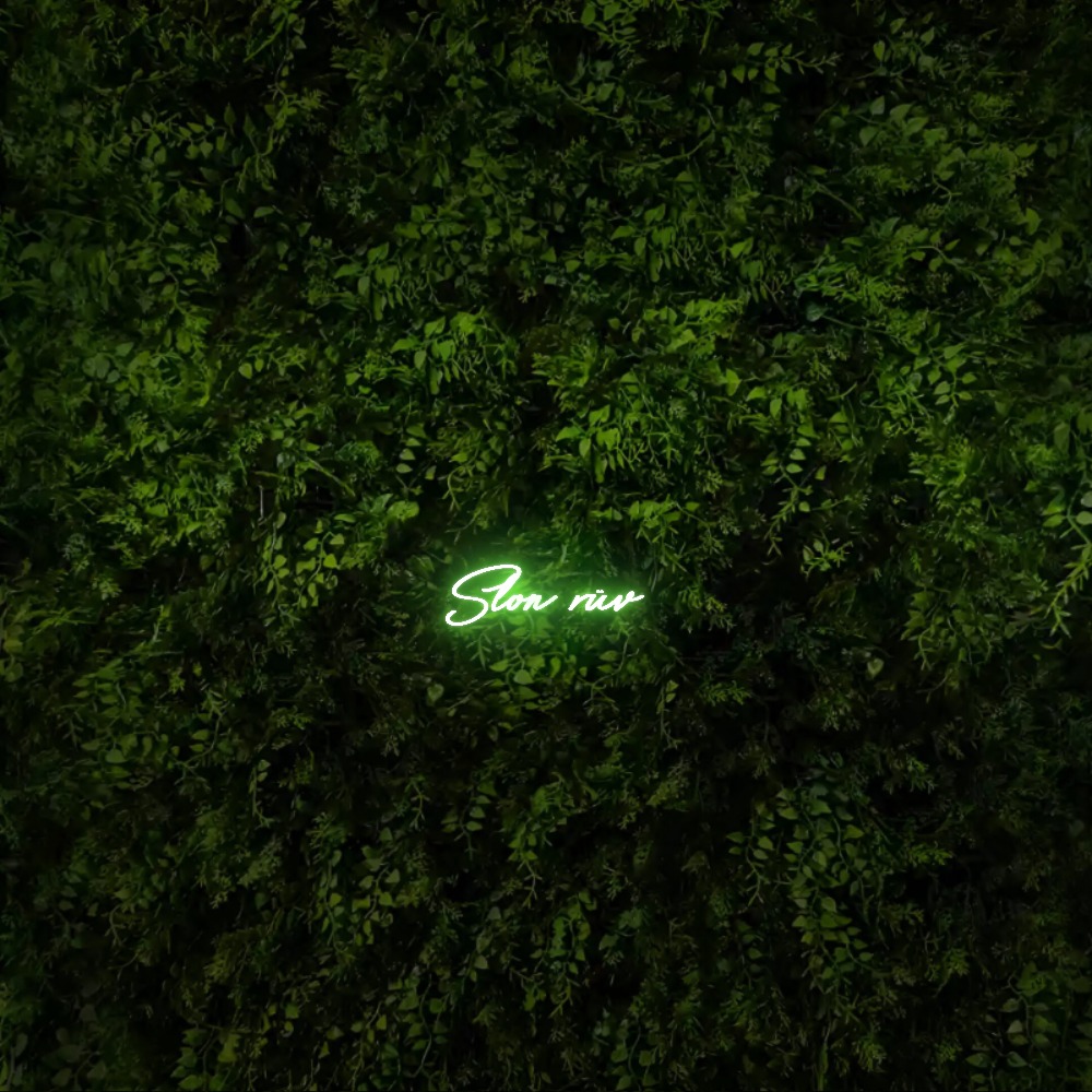 Slon rüv – Neon Sign