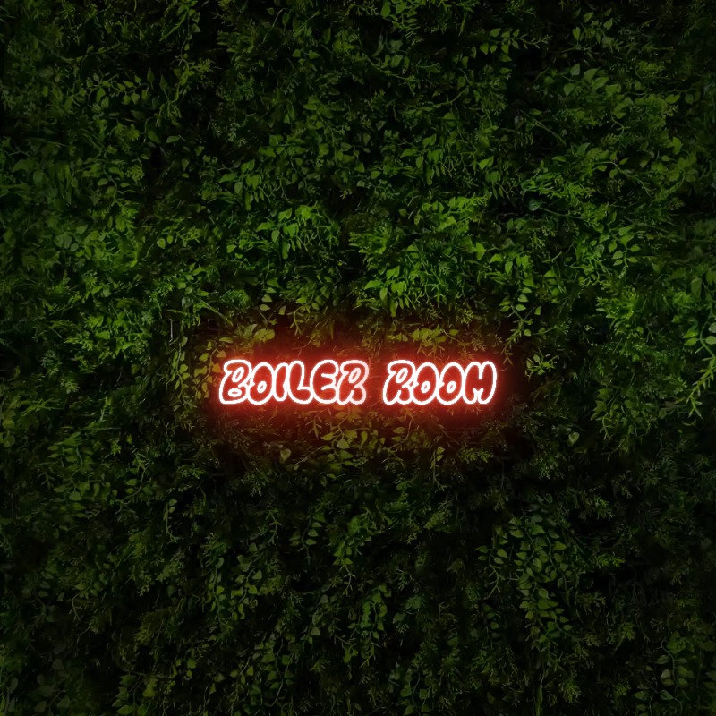BOILER ROOM – Neon Sign