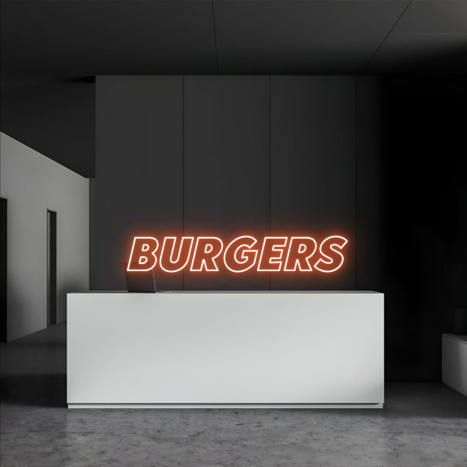 BURGERS – Neon Sign