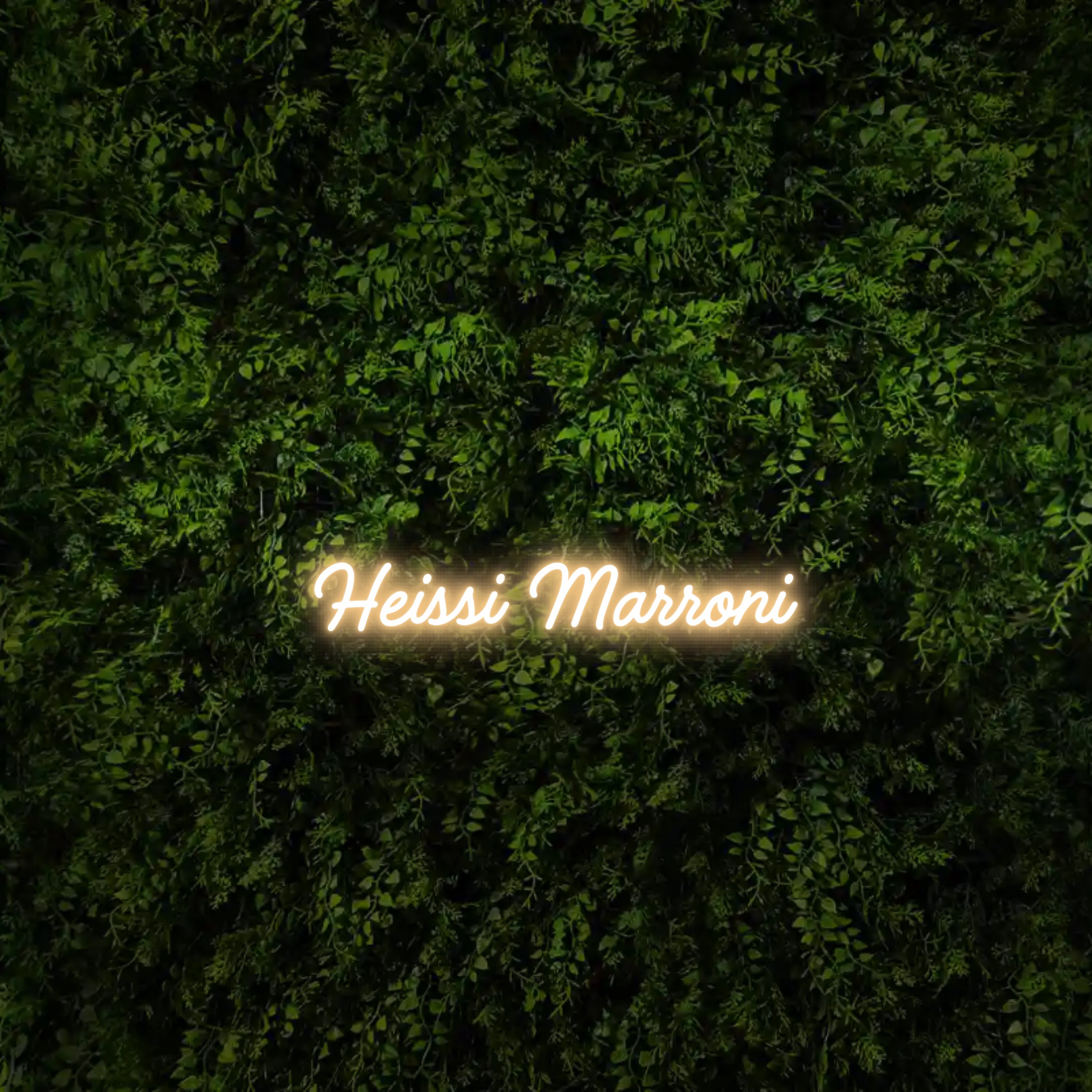 Heissi Marroni  – Neon Sign